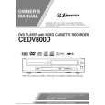 EMERSON CEDV800D Owners Manual